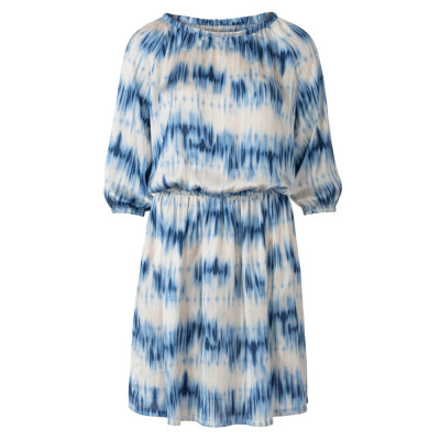 Střih Burda 6111, návod k šití: halenka s výstřihem Carmen, halenkové šaty s gumou v pase