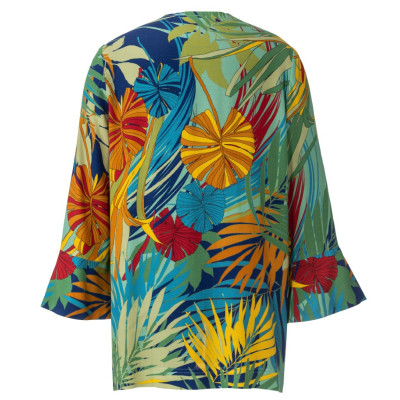 Střih Burda číslo 6107 lehké sako, kabátek pro plnoštíhlé