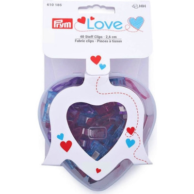 Klipy na látky (12 ks) PRYM Love