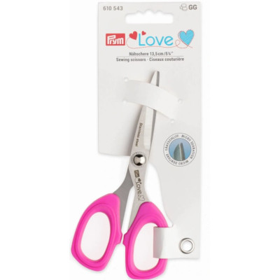 Krejčovské nůžky s mikrozoubky 13,5 cm PRYM Love