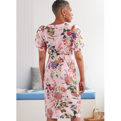 Střih Butterick 6809 košilové šaty