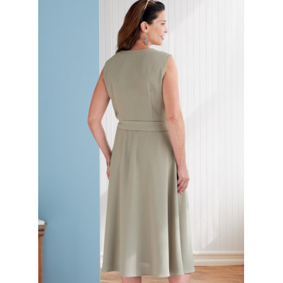 Střih Butterick 6809 košilové šaty