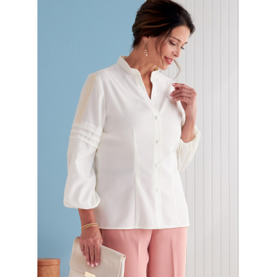 Střih Butterick 6816 košile, propínací halenka