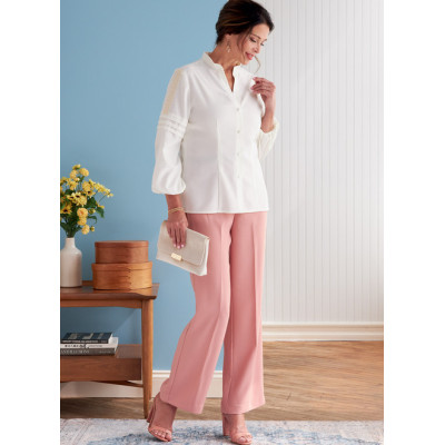 Střih Butterick 6816 košile, propínací halenka