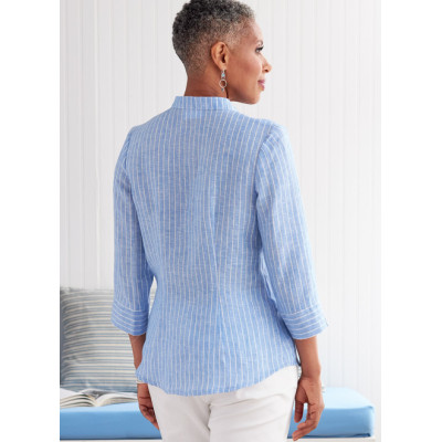 Střih Butterick 6816 košile, propínací halenka