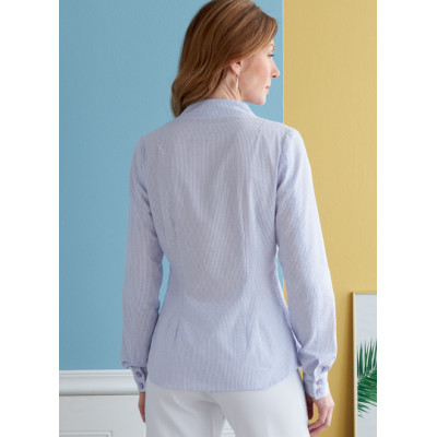 Střih Butterick 6842 košile, košile bez rukávů