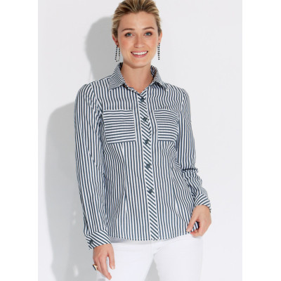 Střih Butterick 6852 košile (4 varianty)