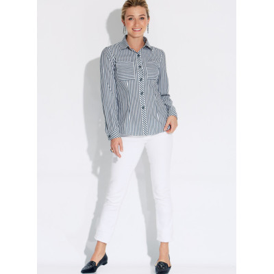 Střih Butterick 6852 košile (4 varianty)