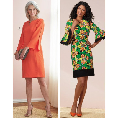 Střih Butterick 6624 pouzdrové šaty