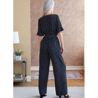 Střih Butterick 6779 šaty s volánky, overal