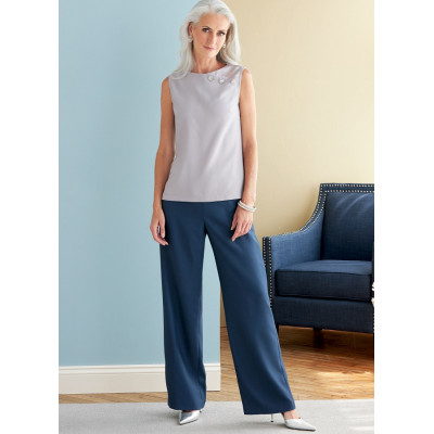 Střih Butterick 6796 pouzdrové šaty, sako, top, sukně, kalhoty