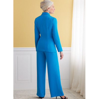 Střih Butterick 6820 zavinovací sako, sukně, kalhoty