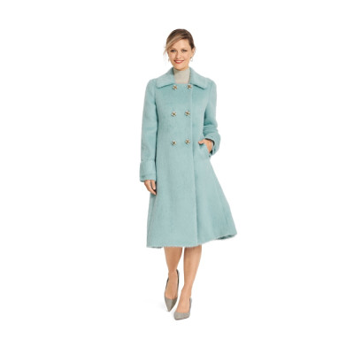 Střih Burda 6092, návod k šití: áčkový kabát, krátký kabát