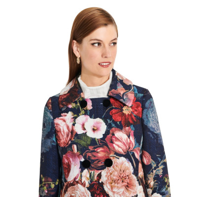 Střih Burda 6092, návod k šití: áčkový kabát, krátký kabát