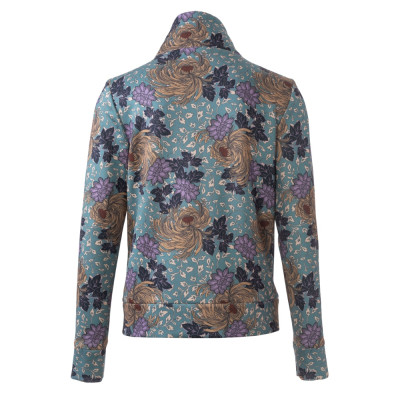 Střih Burda 6090, návod k šití: mikina na zip s kapucí, mikina s vysokým límcem