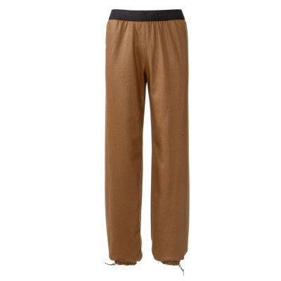 Střih Burda 6085, návod k šití: rovné kalhoty s gumou v pase