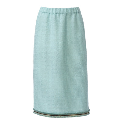 Střih Burda 6073, návod k šití: rovná sukně s gumou v pase