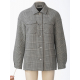 Střih Burda 6069, návod k šití: kabát bez límce s barevnými bloky, sako