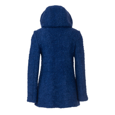 Střih Burda 6057, návod k šití: áčkový kabát s kapucí, krátký kabát