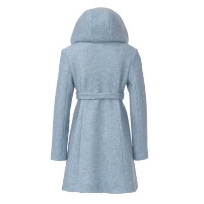 Střih Burda 6057, návod k šití: áčkový kabát s kapucí, krátký kabát