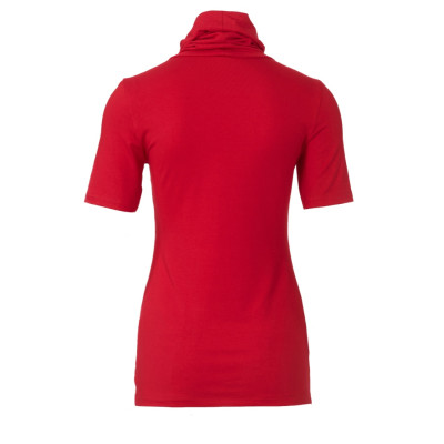 Střih Burda 6056, návod k šití: delší tričko, rolák, tričko s dlouhým rukávem