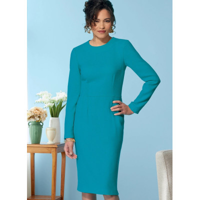 Střih Butterick 6849 pouzdrové šaty