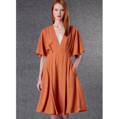 Střih Vogue 1801 empírové šaty