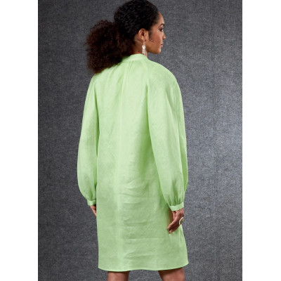 Střih Vogue 1803 halenkové šaty