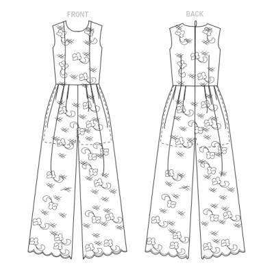 Střih Vogue 1806 overal, Júlio César NYC