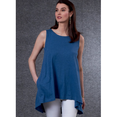 Střih Vogue 1808 kardigan a volná tunika, Marcy Tilton