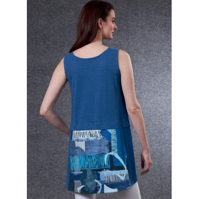 Střih Vogue 1808 kardigan a volná tunika, Marcy Tilton