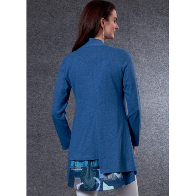 Střih Vogue 1808 kardigan a volná tunika, Marcy Tilton