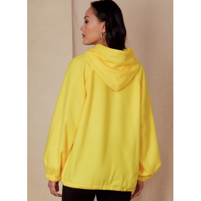 Střih Vogue 1826 oversized mikina s kapucí