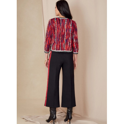 Střih Vogue 1830 francouzský kabátek (sako), kalhoty