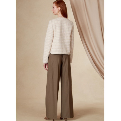 Střih Vogue 1830 francouzský kabátek (sako), kalhoty