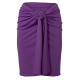 Střih Burda 5998, návod k šití: pareo, zavinovací sukně, mini sukně