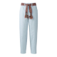 Střih Burda 6015, návod k šití: džíny "mrkváče", džínové šortky
