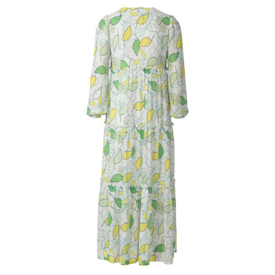 Střih Burda 6023, návod k šití: nabírané maxi šaty, halenka