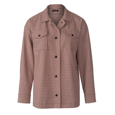 Střih Burda 6024, návod k šití: košilové sako, košilový kabát