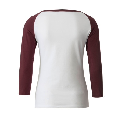 Střih Burda 6028, návod k šití: tričko s kontrastními rukávy