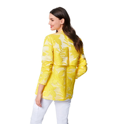 Střih Burda 6041, návod k šití: dvouvrstvý kabát, sako