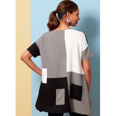 Střih Butterick 6877 tunika, Katherine Tilton