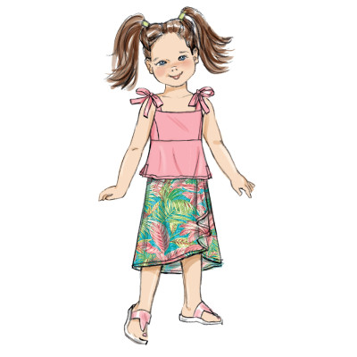 Střih Butterick 6878 kalhoty s puky, šortky, cigaretové kalhoty