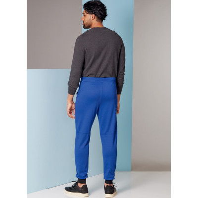 Střih Vogue 1854 pánské kalhoty v jogger stylu, tepláky
