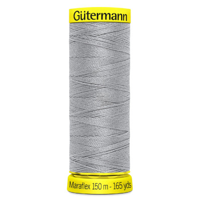 Elastická nit Gütermann Maraflex 150 m 38 šedá