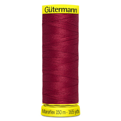 Elastická nit Gütermann Maraflex 150 m 46 červená