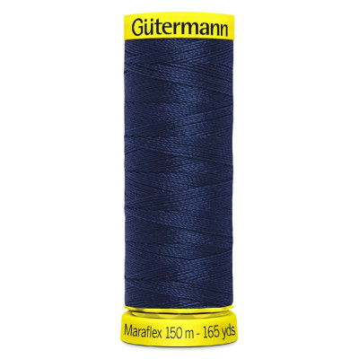 Elastická nit Gütermann Maraflex 150 m 310 námořnická modrá