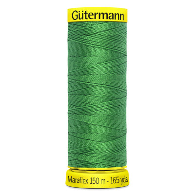 Elastická nit Gütermann Maraflex 150 m 396 zelená