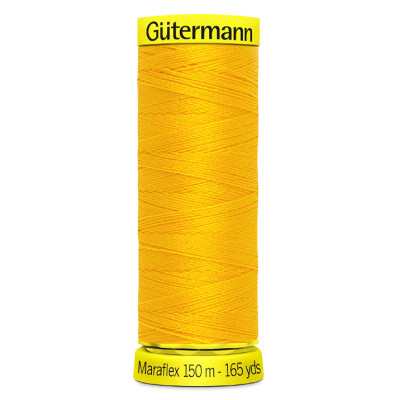 Elastická nit Gütermann Maraflex 150 m 417 žlutá