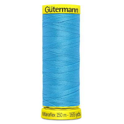 Elastická nit Gütermann Maraflex 150 m 5396 tyrkysová